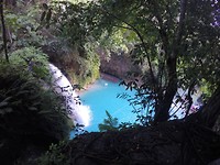 Wow! Wat een mooi blauw water