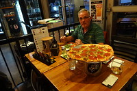 Pizza eten