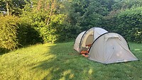 Tent net niet in de zon ….