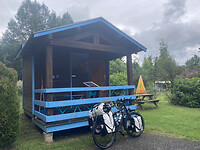 Cabin op camping in St Paulien