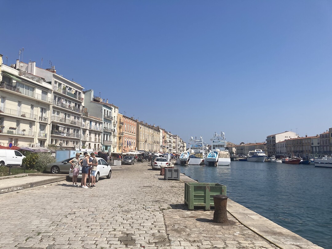Onderweg van Vias Plage richting Arles