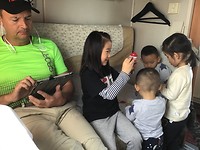 Gezelligheid in de trein