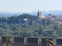Zicht op Avignon