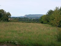 Een wandelgebied rond de camping