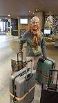 Aankomst bij Ibis Schiphol