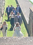 Een sprookjes bruid in het kasteel