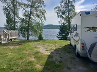 Onze plek op Sibbens Camping 2