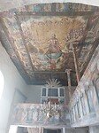 Een plafond schildering