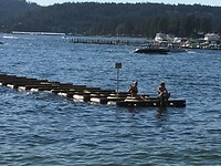 Coeur d’Alene meer Suzan en Maarten