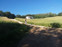 Heel de berg voor ons alleen.....