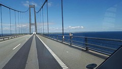 De brug van Denemarken naar Zweden