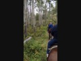 Heerlijk ochtend trail ride om de dag te beginnen