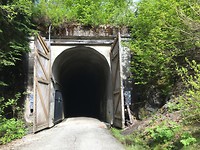Ingang start tunnel