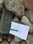 Geocaching = logboek APE cache getekend