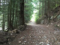 Geocaching = start trail Iron Horse cache