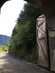 Terug aan de start begin tunnel na een lange vermoeiende prachtige wandeling