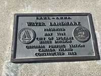 Markeringspunt watervallen Spokane