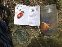 geocache getekend