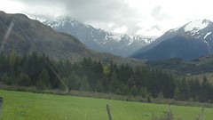 De weg over Arthur's pass.
