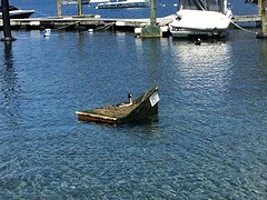 Fuuten op een eigen bootje.