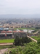 View from hill of Hope College, Jemo and rest of Addis