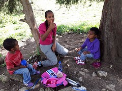 Girl next door and Almaz her twins.