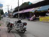 Motor tuktuk in Kanchanaburi