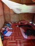 Prive bamboe hut