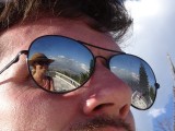 Me and Dominic and view over Chiang Mai