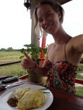 Pad thai geserveerd in een omelet, hoe dat precies moet???