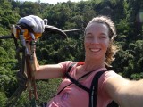 Having a great time @ Gibbon experience