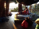 De slaap plek voor vannacht @ tree house