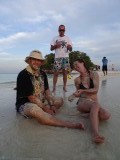 Klieren met zand