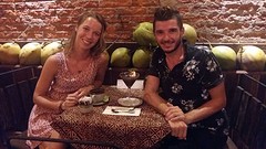 Last night with Javier in Ubud, will miss you!