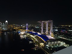 Amazing skyline of Singapore