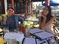 Brunch at Redondo Beach with Lotte & Ryan