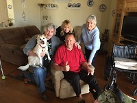 Bye Bye dear aunt Willy and doggie, we will miss you!