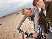 last day: beach bike ride