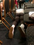 on the floor
