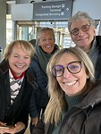 at the airport