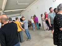 praying in groups