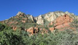 Rotsen bij Sedona