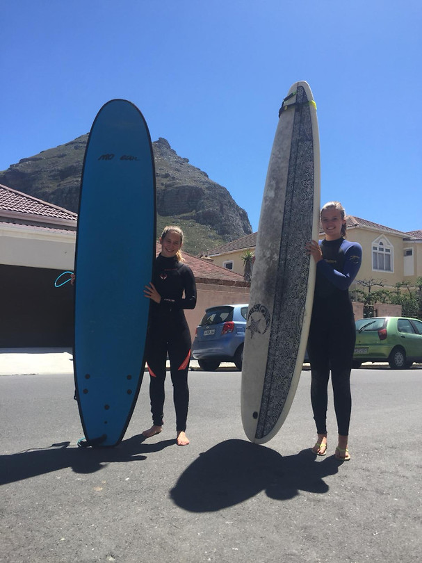 Surffoto met Tabea