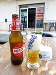 En dan pfffttt een lekker biertje