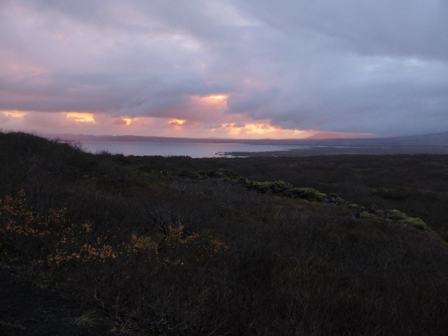 Het meer Þingvallavatn