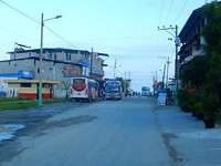 De 'main' street van Mompiche
