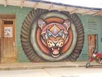 Streetart in Lamas