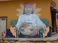 Streetart in Lamas