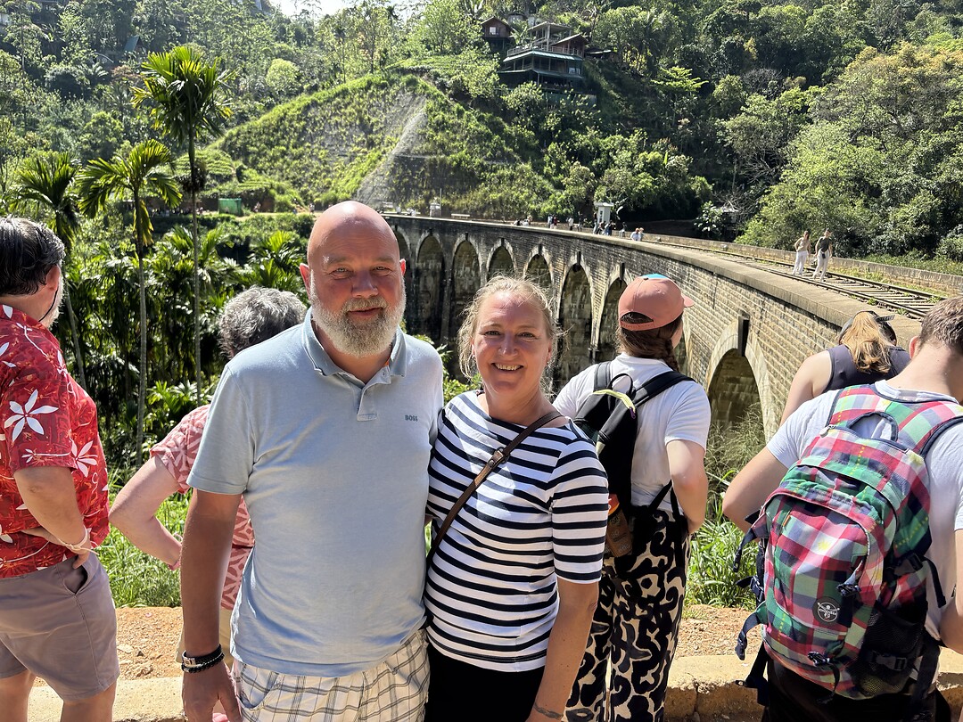 Nine arch bridge