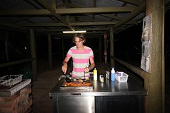 Koken op de barbie